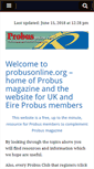 Mobile Screenshot of probusonline.org